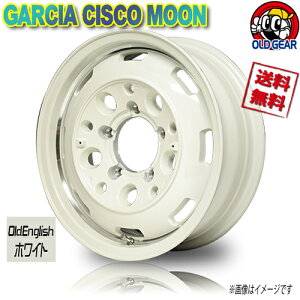 ホイール新品 4本セット マルカ GARCIA CISCO MOON OldEnglishホワイトRimVpo 16インチ 5H139.7 5.5J+20 108.5 業販4本購入で送料無料 スズキ ジムニー JB64W JB23W