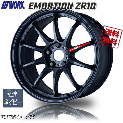 WORK EMORTION ZR10 MEB マットネイビー エモーション 15インチ 4H100  ...