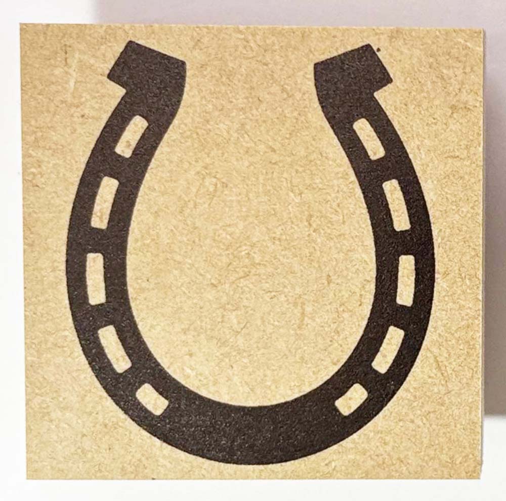 楽天市場】馬 蹄 スタンプ（印鑑・ハンコ｜日用品雑貨・文房具・手芸