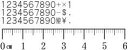 フリースタンプ　数字　5号