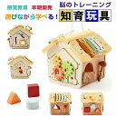 【2025最新登場!】モンテッソーリ おもちゃ 知育おもちゃ 木製 パズルボックス 型はめ 形合わせ はめ込み モンテッソーリ教具 木のおもちゃ 積み木 型はめ...