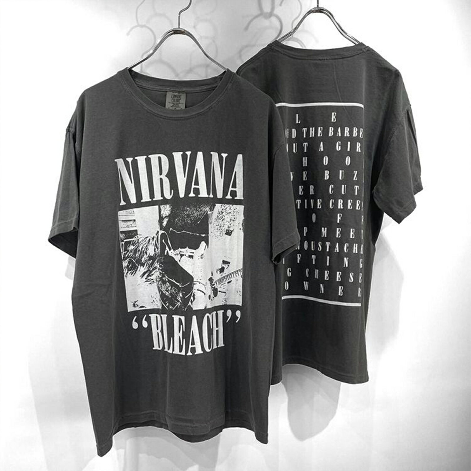 楽天市場】nirvana tシャツ(カラーグレー)(メンズ 楽天市場】nirvana tシャツ(カラーグレー)(メンズ