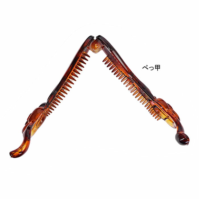 【SALE】シンプルバナナクリップ ローズ 在庫限りで販売終了！