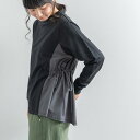 ラスト1点!【M.M.O.】【アウトレット】ミニ裏毛 異素材切替 プルオーバー 表示在庫限りで販売終了!