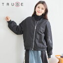ラスト1点!【SALE】フクレフラワーデザイン ブルゾン【TRUBE】表示在庫限りで販売終了!