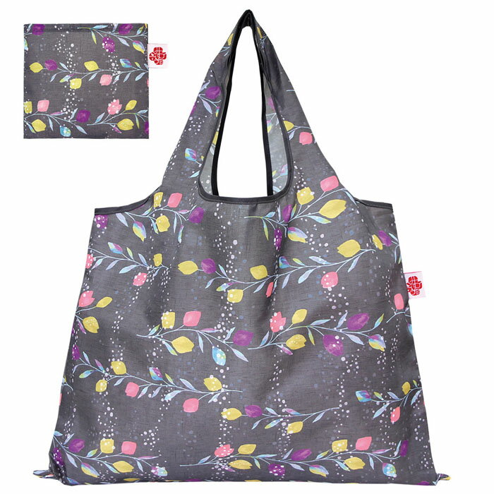 【メール便のみ送料無料】ショッピングバッグ 「淡雪」 折りたたみエコバッグ【金子みすゞ】のサムネイル