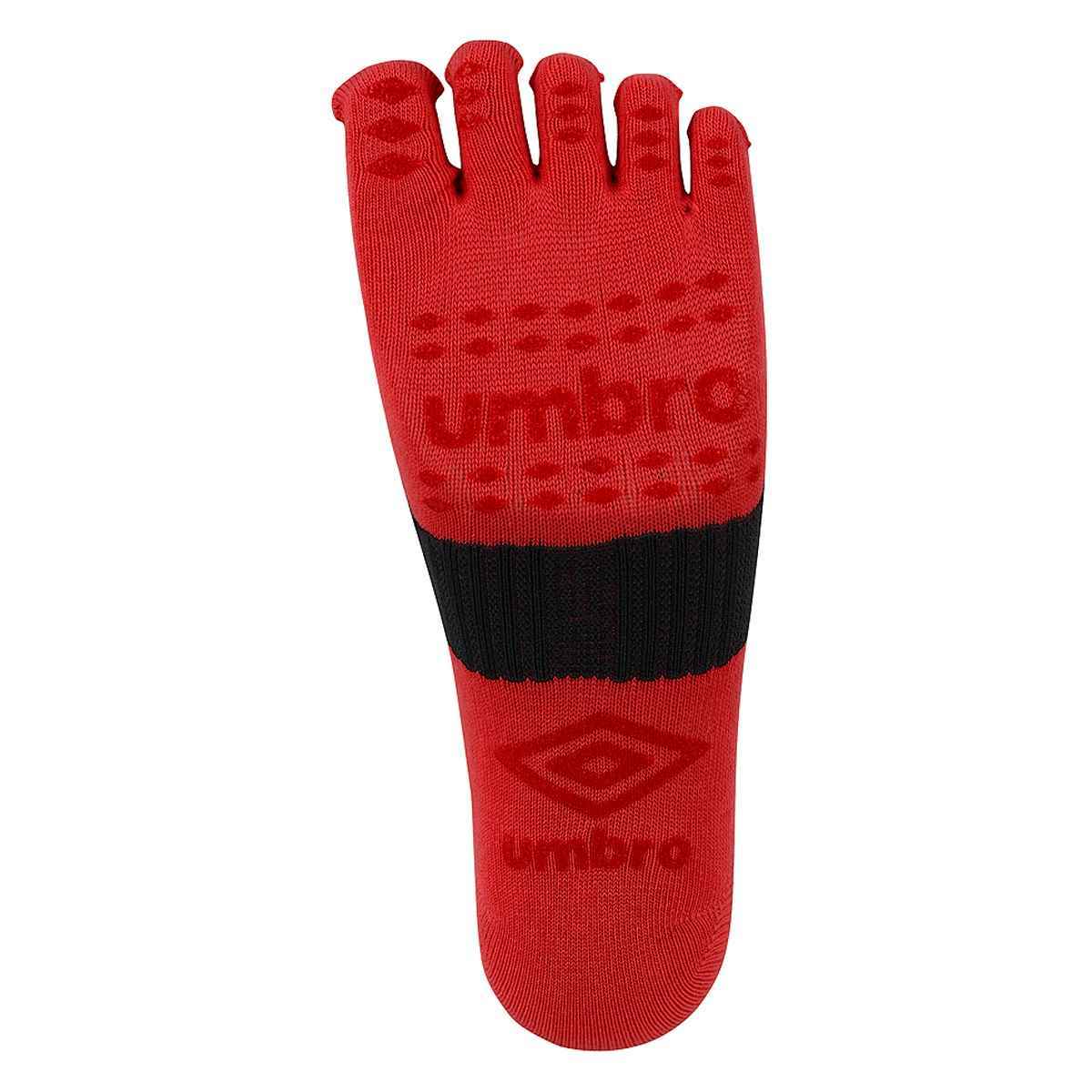 ★5%以上off★アンブロ umbro UAS8622 サッカー ソックス 5フィンガーショートストッキング マンチェスターレッド 靴下 サポート 5本指 ショートソックス 足首 アーチサポート 部活 学校 指定 練習 試合 トレーニング サッカー ラグビー フットサル 赤 赤色 3