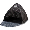 【あす楽】キウ KiU アウトドア ライトキャンプ POPUP SUN SHADE Medium K294-179-R リゾート ブラック ラグビー観戦 スポーツ観戦 応援 観戦 グランピング