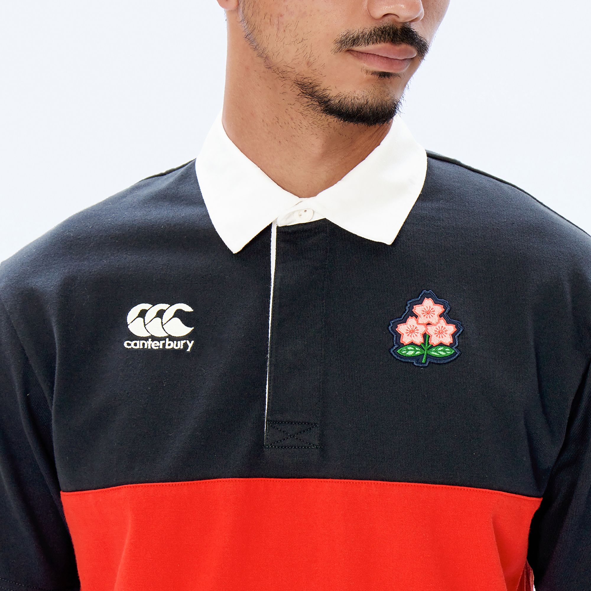 ★5%以上off★あす楽★カンタベリー CANTERBURY RA33771 JAPAN S/S RUGBY JERSEY ネイビー (29) グッズ ラグビー 日本代表 公式 2023 フランス 応援 赤白 桜 ブレイブブロッサム ブレイブブロッサムズ ブレイブジャパン ブロッサムジャパン 半袖 半そで ジャージ 3