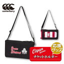 24fw カンタベリー CANTERBURY AA04788 JAPAN TICKET HOLDE チケット 収納 チケットケース パスケース ウォレット ポー...