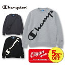 24fw チャンピオン CHAMPION C3-AS001 TW 3LS CREW NECK スウェット 上着 トップス トレーナー 長袖 袖 胸 ロゴ リラッ...