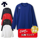 25ss デサント DESCENTE ST5SLTT0M ワンポイントロングスリーブシャツ Tシャツ ロンT 長袖 長そで 速乾 吸汗 ワンポイント