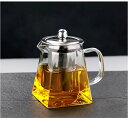 ティーポット 急須 茶器 750ml ガラス製品 お茶 ラス製ポット 紅茶 耐熱ガラス ガラス急須 茶こし フルーツティー ハーブティー(3)