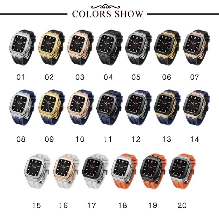 新品 apple watch アップルウォッチ バンド ベルト カバー ステンレス ケース 一体型 メンズ ステンレス series8 7 6 SE 5 4 Ultra 用 44mm 45mm 49mm 用 スポーツ アウトドア ビジネス 保護 堅牢 頑丈 耐衝撃 保護カバー steelband ベルト 高級感 送料無料