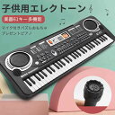 子供用エレクトーン 楽器61キー 初心者向け 効果音制御 録音プログラミング 多機能 学習モード 録音 再生机能 マイク付き パズル 携帯電話接続機能 おもちゃ ピアノ 61鍵盤エレクトーン 子供おもちゃ 楽器玩具 楽器 鍵盤 音楽 プレゼント(3)