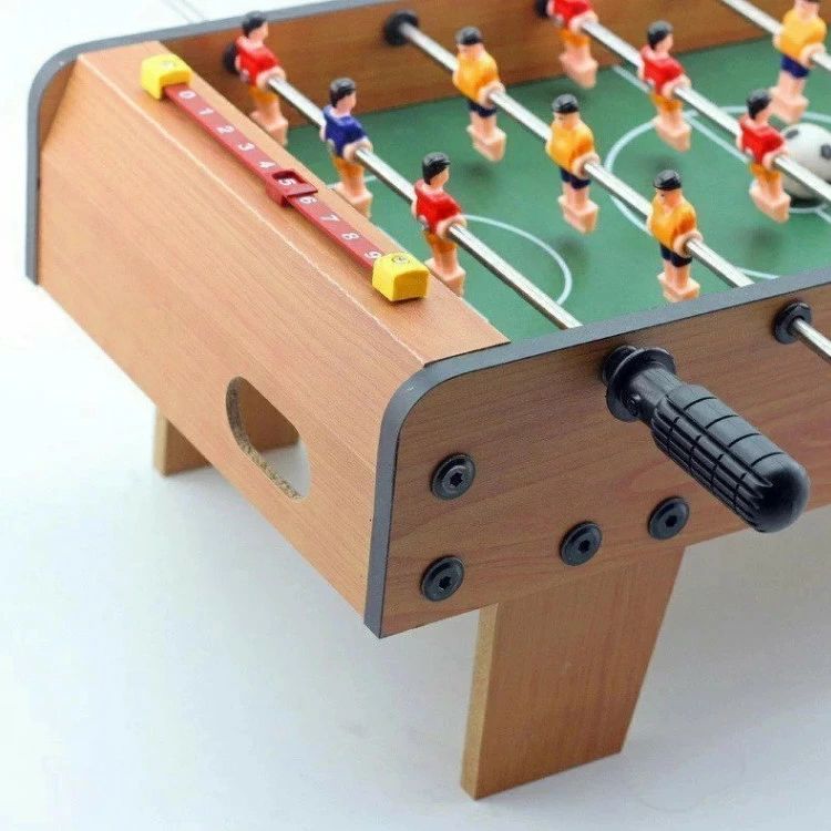 大浜商店のサッカー盤 ロックオンストライカー おもちゃ こども ボードゲーム コンパクト 携帯便利 部屋 アウトドア ゲーム 組み立て式｜アングル3