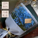 かすみ草 カスミソウ 花束(大きいサイズ) 青いかすみ草 青 ブルー 花 誕生日 お母さん 結婚 送別 祝い プレゼント 結婚祝い 花束 生花 ドライフラワーに...