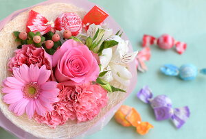 【楽天1位】送料無料カジュアル花束誕生日プレゼント女性誕生日花束お祝いフラワー結婚祝退職祝い送別祝いプレゼント花ギフト花母の日母の日ギフト05P26Mar16
