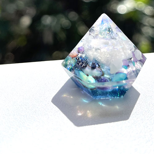 龍神のすず® 《おはなもあな限定》盛り塩|青龍| 2個|セット 珠洲 パワースポット おしゃれ 1年 交換不要 メモリーオイル プレゼント 女性 ギフ...