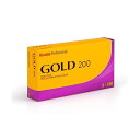 Kodak カラーネガフィルム GOLD 200 120 5本パック 1075597