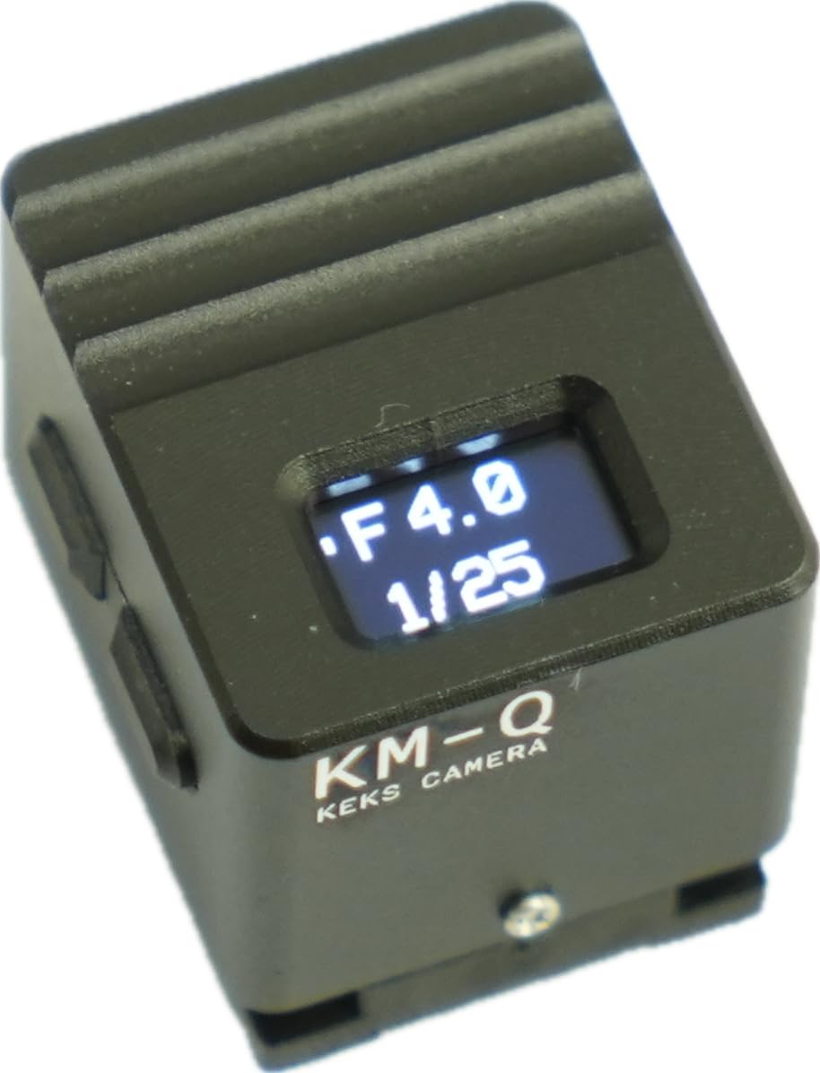KEKS 露出計 LIGHT METER KM-Q 液晶トップ Black