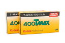 Kodak 黒白ネガフィルム T-MAX 400 120 10本パック