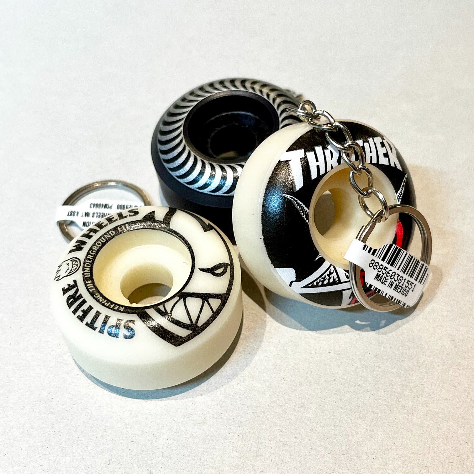 【 SPITFIRE / WHEEL KEY CHAIN 】 スピットファイア スピットファイヤー キーチェーン キーホルダー ..