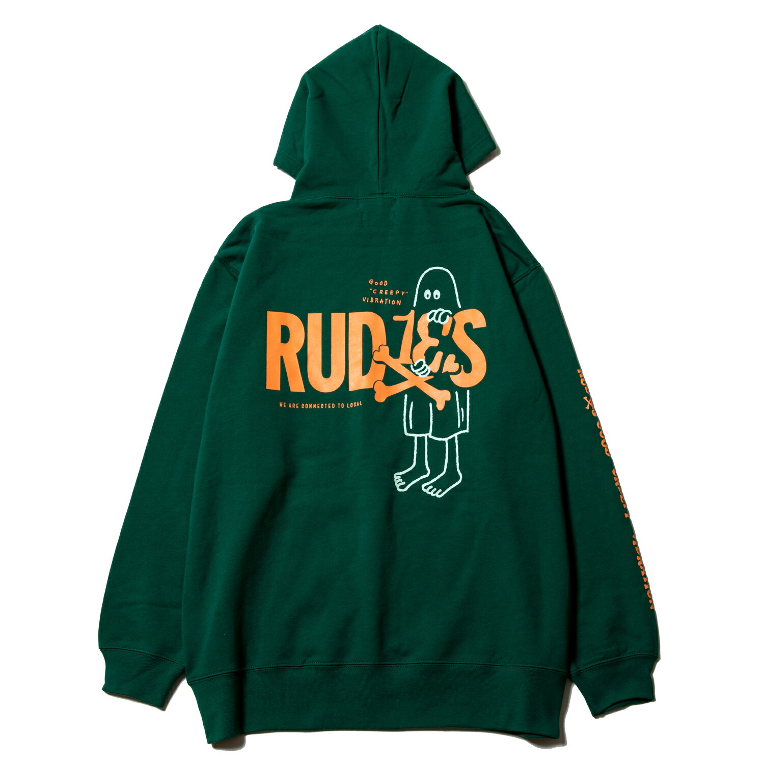 y SABBAT13 / RUD13'S HOOD SWEAT / GREEN z@TogT[eB[@Tog13@Tog@RUDIES@[fB[Y@t[fB@p[J[@XEFbg@~@O[@΁@