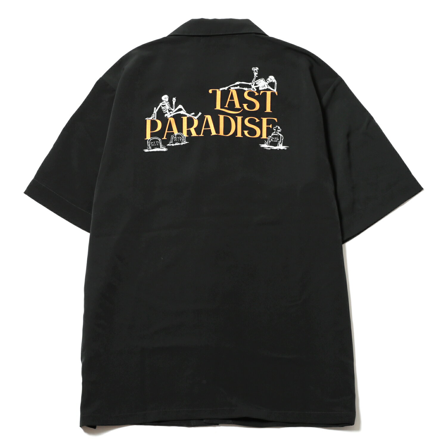 y SABBAT13 / LAST PARADISE SS SHIRTS / BLACK z@TogT[eB[@Tog13@Tog@I[vJ[@J݁@Vc@Vc@ubN@@