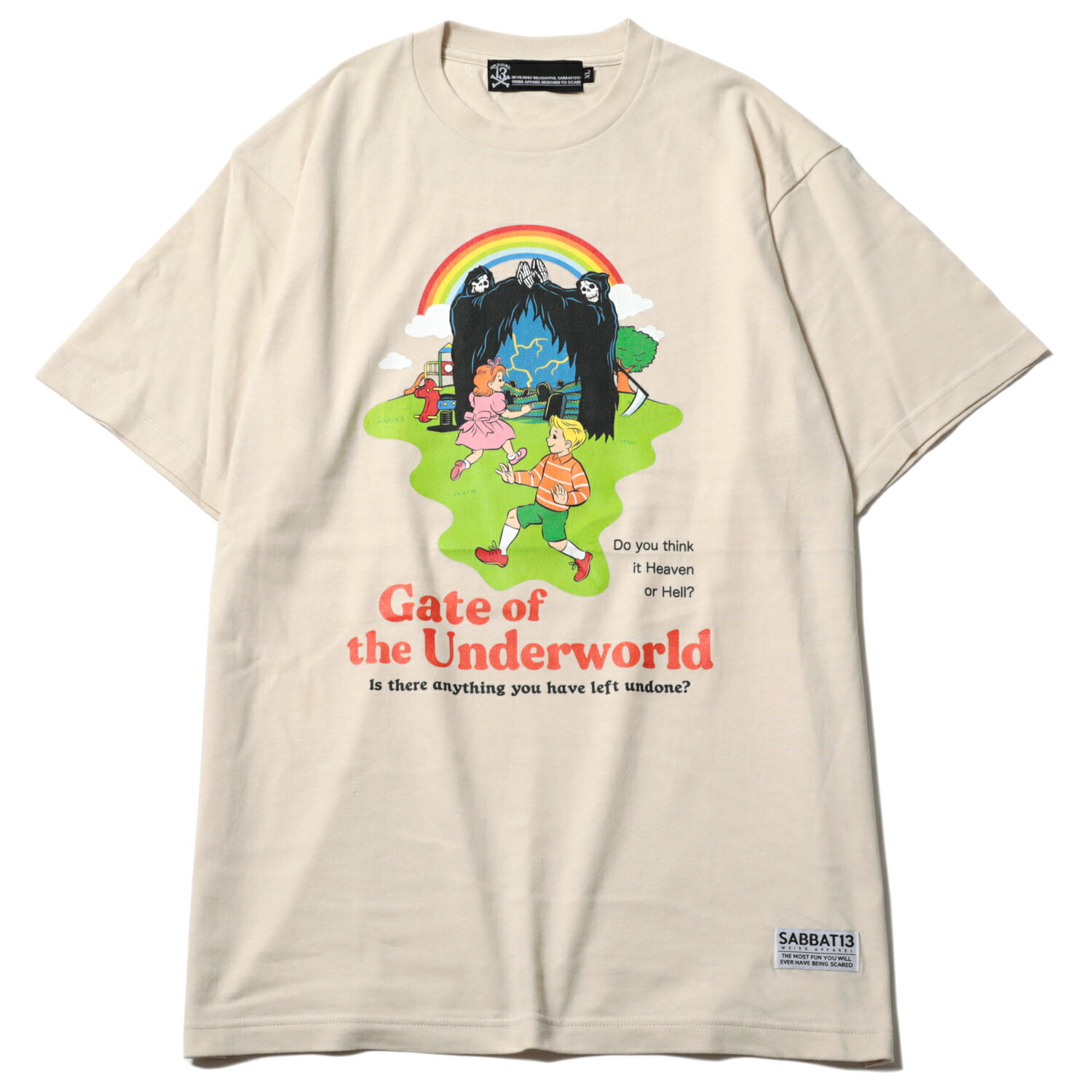 y SABBAT13 / PLAY SONG TEE / LIGHT BEIGE z@TogT[eB[@Tog13@Tog@TVc@@Cgx[W@x[W@ԐF@