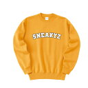 【 SNEAKYZ / OLD LOGO SWEAT / ORANGE 】 スニーキーズ クルーネック スウェット トレーナー オレンジ スノーボード スノボ