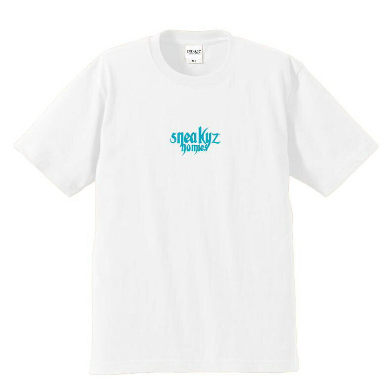 y SNEAKYZ / HOMIES S/S TEEE / WHITE ~ BLUE z@Xj[L[Y@TVc@@zCg@@ Xm[{[h Xm{