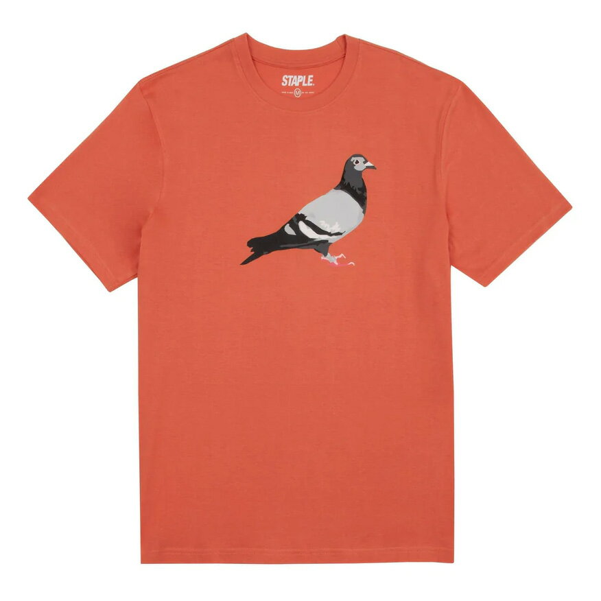 y STAPLE / PIGEON LOGO TEE / CLAY z@XeCv@sW@TVc@@NC@K@