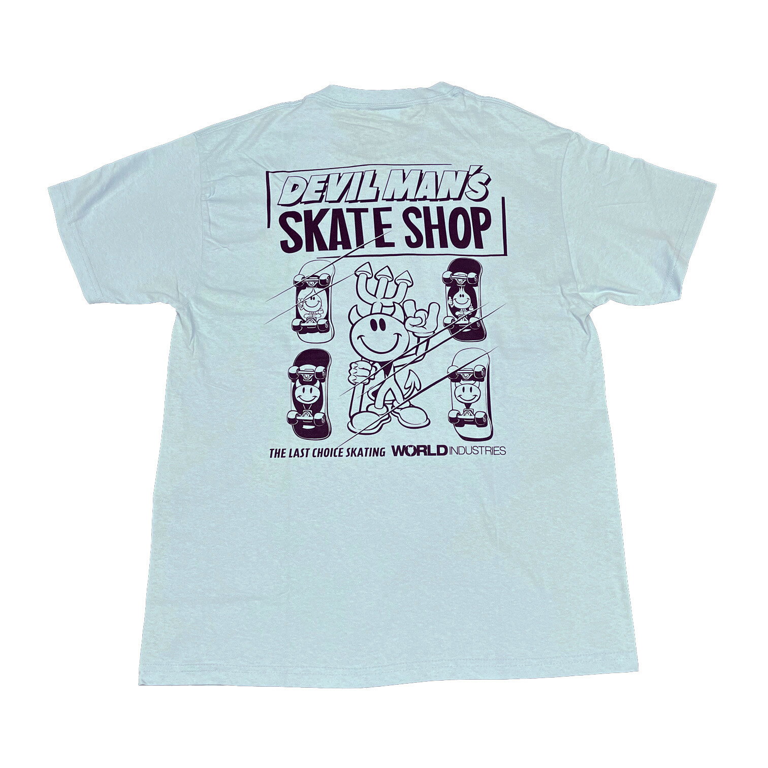 【 WORLD INDUSTRIES / DEVILMAN'S SKATE SHOP SS 