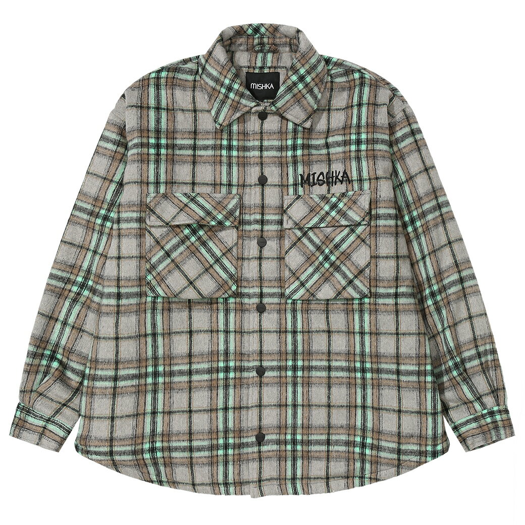 y MISHKA / BEAMOP PADDING FLANNEL SHIRT JAKCET / GRAY z@~VJ@AE^[@VcWPbg@WPbg@VPbg@O[@DF@O[@΁@`FbN@