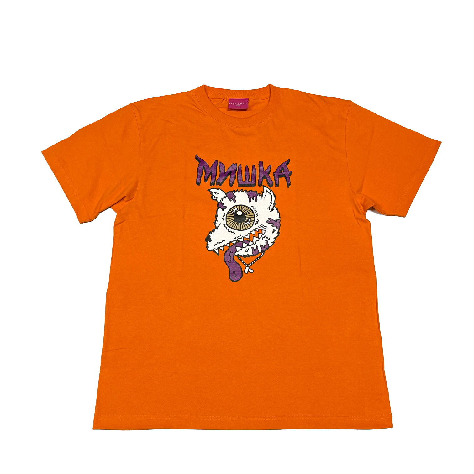 y MISHKA / RABIES TEE / ORANGE z@~VJ@@TVc@@IW@