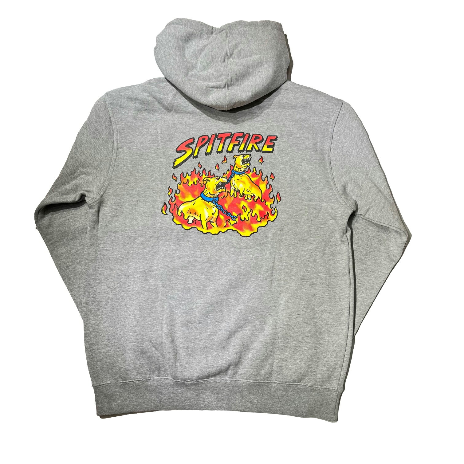 y SPITFIRE / HELL HOUNDS 2 HOODIE / HEATHER GRAY z Xsbgt@CA Xsbgt@C[ XEFbg p[J[ t[fB[ O[ D XP[g{[h