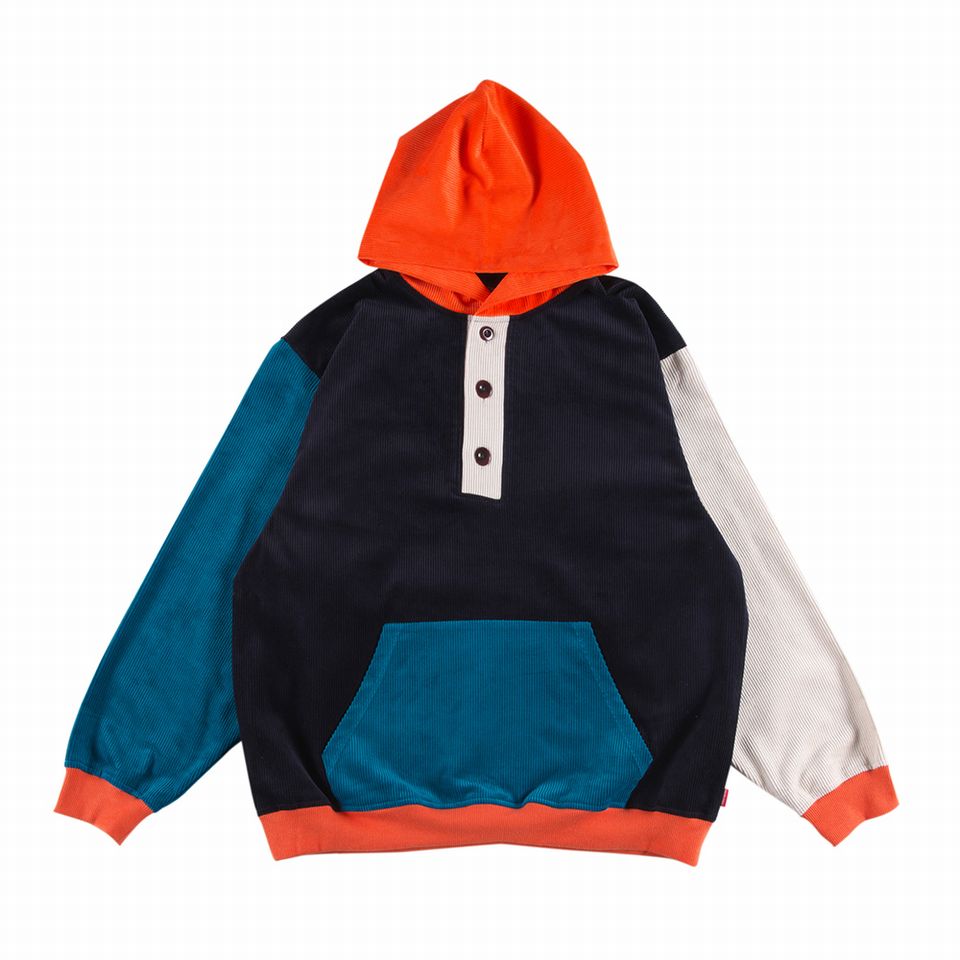 y ROLLING CRADLE / CORDUROY HOOD SHIRT / NAVY z [ONCh N XEFbg p[J[ t[fB R[fC w[lbN lCr[  }`