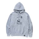 【 TOYMACHINE / SKB3 collaboration / SECT CRUISING SWEAT PARKA / MIX GRAY 】 トイマシーン sKetChboOok3 スケッチブックスリー パーカー フーディ スウェット ミックスグレー グレー 灰色 送料無料