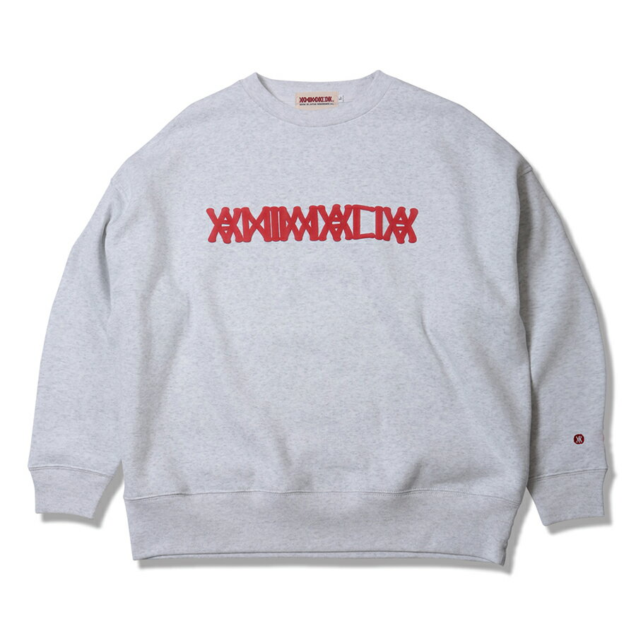 y ANIMALIA / BIG SILHOUETTE CREW NECK- Foaming Logo/ GRAY z@Aj}A@N[lbN@g[i[@XEFbg@rbOVGbg@O[@DF@