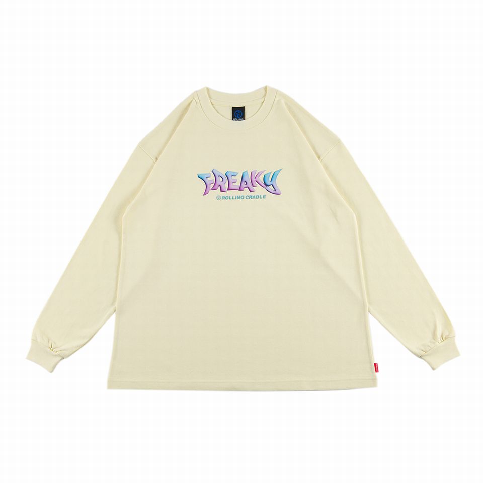 y ROLLING CRADLE / FREAKY LONGSLEEVE / CREAM z@[ONCh@N@TVc@OX[u@T@N[@i`@ItzCg@