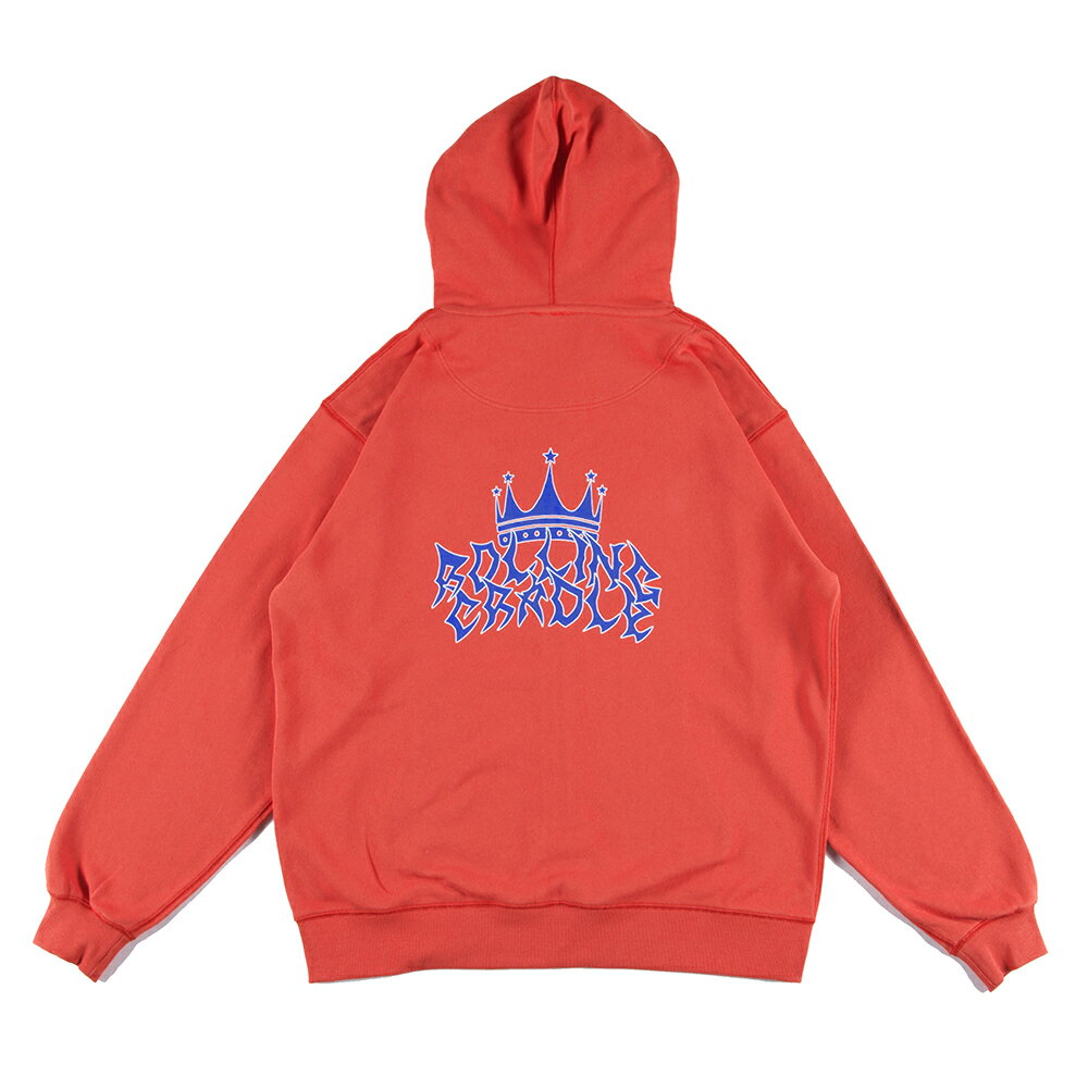 y ROLLING CRADLE / CROWN LOGO ZIP HOODIE / ORANGE z [ONCh N XEFbg p[J[ t[fB Wbv@IW