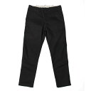 【 TOY MACHINE / SLIM TAPERED PANTS / BLACK 】 トイマシーン トイマ ボトムス パンツ チノパン テーパード ストレッチ ブラック 黒 送料無料