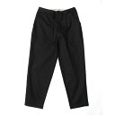 【 TOY MACHINE / WIDE EASY PANTS / BLACK 】 トイマシーン トイマ ボトムス パンツ イージーパンツ チノパン ワイド ストレッチ ブラック 黒 送料無料