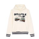 y STAPLE / BEYOND THE TREES HOODIE / CREAM z XeCv XEFbg p[J[ t[fB N[ ItzCg AC{[