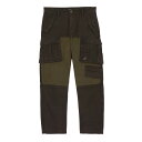 【 STAPLE / TWILL PANEL CARGO PANTS / OLIVE 】 ステイプル パンツ カーゴパンツ オリーブ グリーン