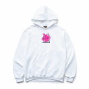 【 WORLD INDUSTRIES / BARNYARD PIG HOODY / WHITE 】 ワールドインダストリーズ パーカー フーディ スウェット ホ...