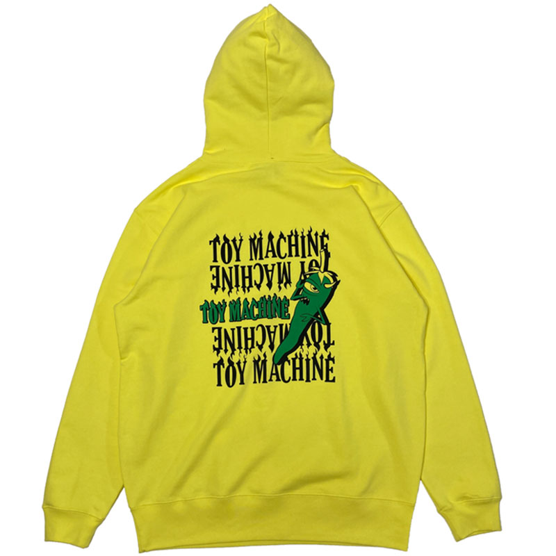 y TOYMACHINE / PEPPER SECT SWEAT PARKA / YELLOW z@gC}V[@gC}@p[J[@t[fB@XEFbg@CG[@F@