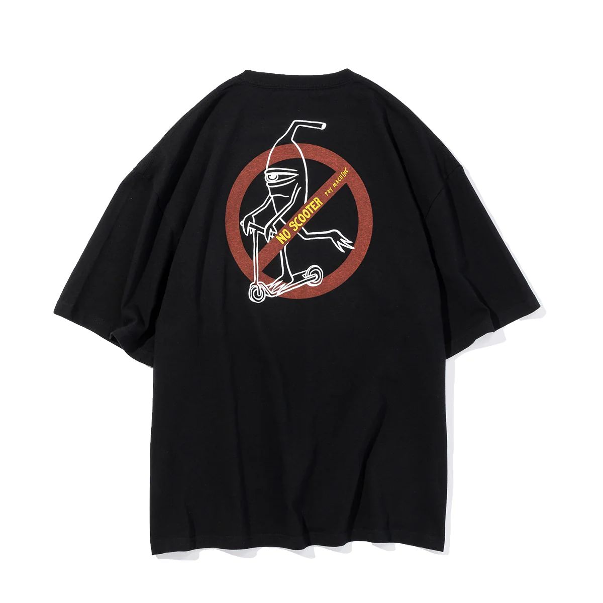 y TOYMACHINE / NO SCOOTER SS TEE i BIG SIZE j / BLACK z@gC}V[@gC}@TVc@@rbOVGbg@ubN@@