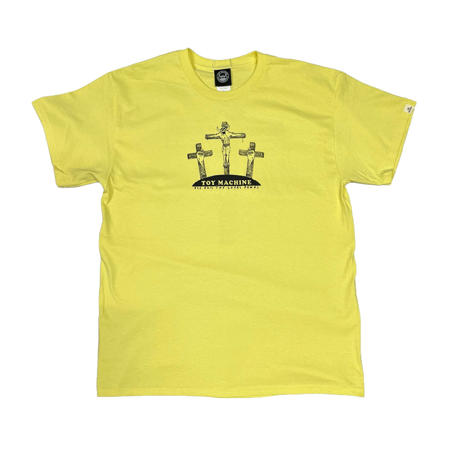 y TOYMACHINE / DOESN'T LOVE YOU SS TEE / LIGHT YELLOW z@gC}V[@gC}@TVc@@Cg@CG[@F@